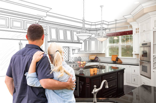Professional Kitchen Island Installation technician working in Oaklyn, NJ